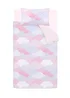 Catherine Lansfield Kids Soft as a Cloud Duvet Cover Set Pink - Single Image 5