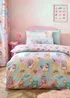Catherine Lansfield Kids Forever Together Reversible Duvet Cover Set Pastel - Junior Image 1