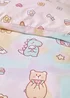 Catherine Lansfield Kids Forever Together Reversible Duvet Cover Set Pastel - Junior Image 4