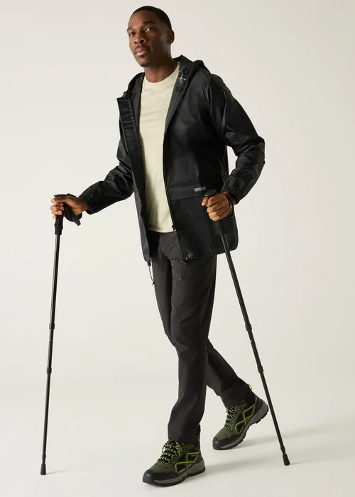 Regatta Black Stormbreak Waterproof with Hydrafort Technology Jacket - S Image 3