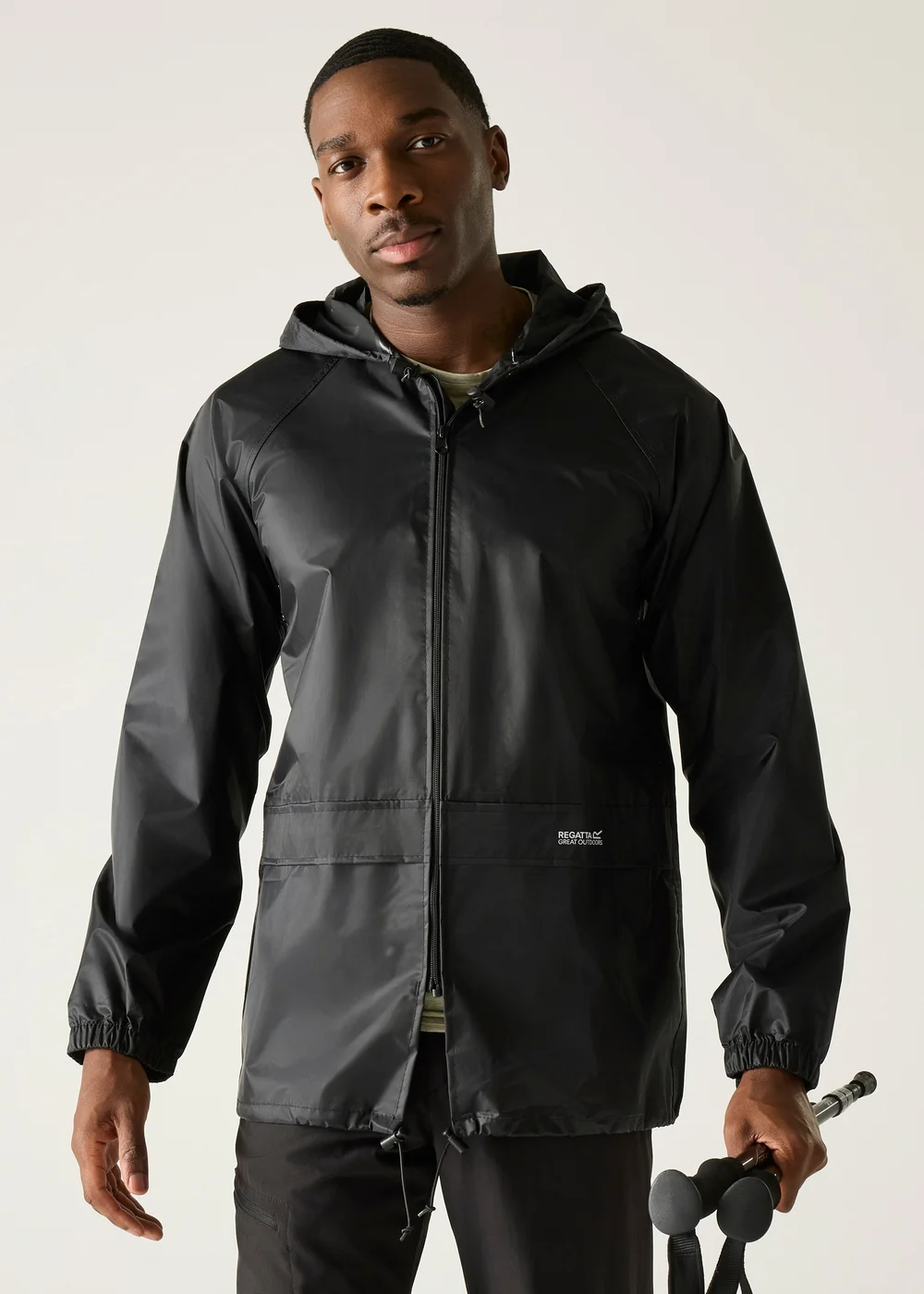 Regatta Black Stormbreak Waterproof with Hydrafort Technology Jacket - S Image 1