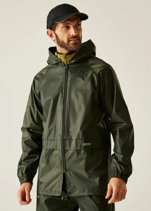Regatta Dark Olive Adult Stormbreak Waterproof Hydrofort Jacket - M Image 1