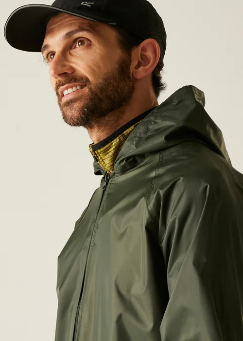 Regatta Dark Olive Adult Stormbreak Waterproof Hydrofort Jacket - M Image 4