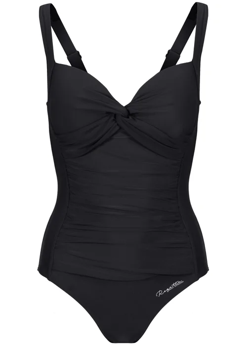 Regatta Black Sakari Swim Costume - Size 12 Image 3