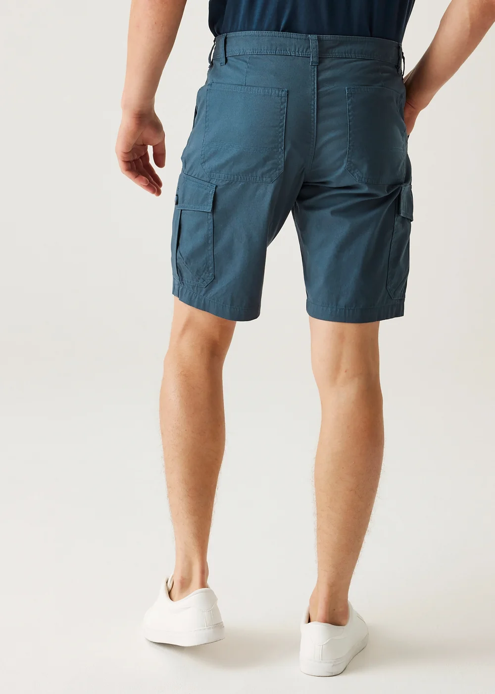 Regatta Dark Blue Ruwan Multi Pocket Shorts - 36 W Image 2