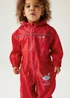 Regatta Pepper Kids Puddle IV Ruby Waterproof Breathable Isolite Rainsuit (6 Months - 6 Years) - Age 4-5 Years Image 4