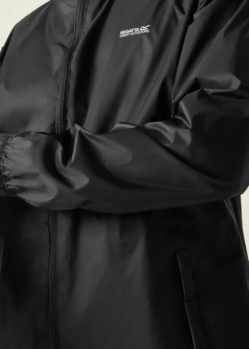 Regatta Black Pack It III Waterproof Breathable Isolite Jacket - 2XL Image 5