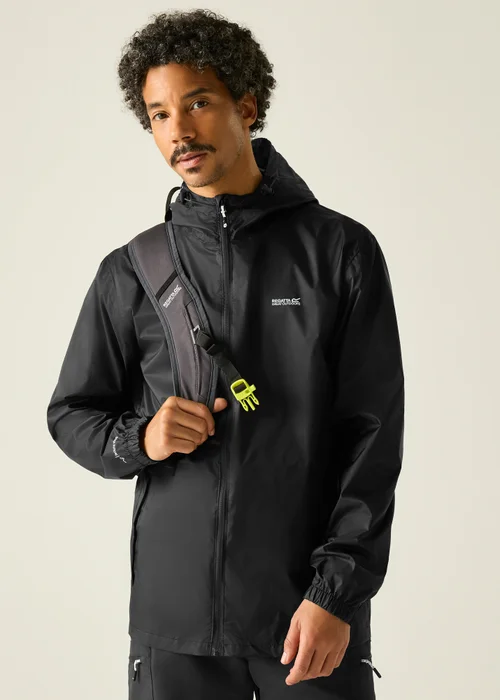 Regatta Black Pack It III Waterproof Breathable Isolite Jacket - 2XL Image 1