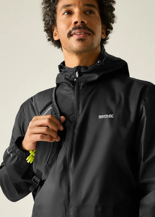 Regatta Black Pack It III Waterproof Breathable Isolite Jacket - 2XL Image 4