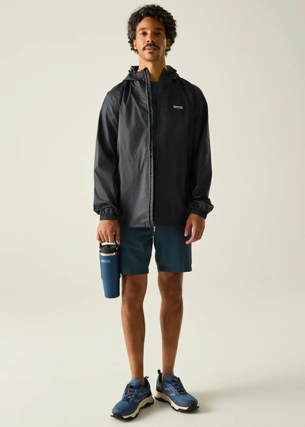 Regatta Seal Grey Pack-It III Waterproof, Breathable Jacket - XL Image 3