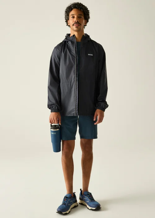 Regatta Seal Grey Pack-It III Waterproof, Breathable Jacket - XL Image 3