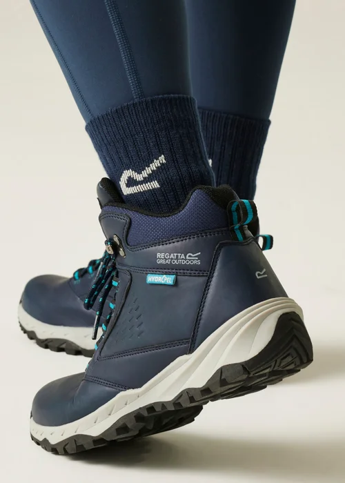 Regatta Ink Holcombe Classic Waterproof Breathable Isotex Walking Boots - Size 4 Image 2