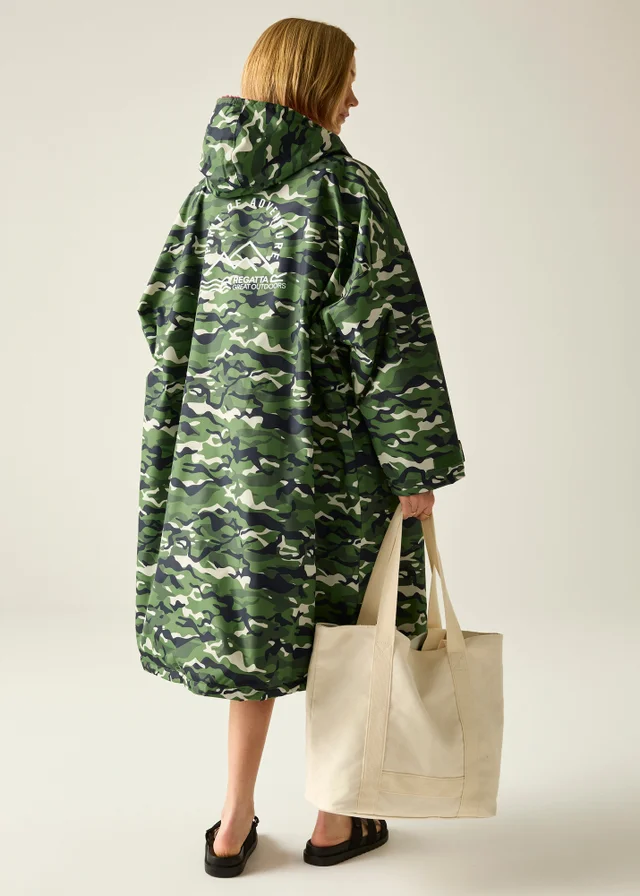 Regatta Cactus Camouflage Changing Waterproof Hydrofort Robe