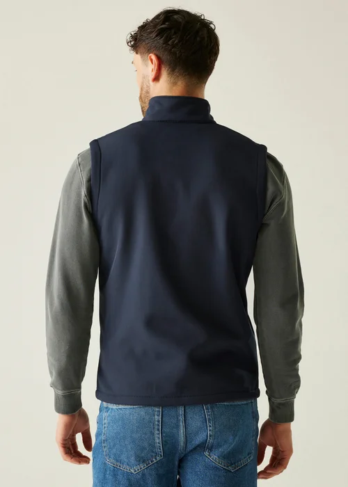 Regatta Navy Bradwell III Water Repellent Softshell Bodywarmer - 3XL Image 2