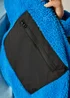 Regatta Black Oxford Blue Kids Junior Waterproof Hydrofort Robe - Size 3-5 Image 5