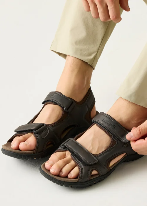 Regatta Coffee Haris Lightweight Sandals - 9.5 Image 2