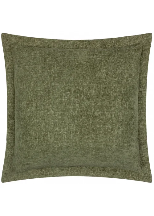 Yard Dune Chenille Green Cushion (50 x 50 x 8 cm) - One Size Image 2