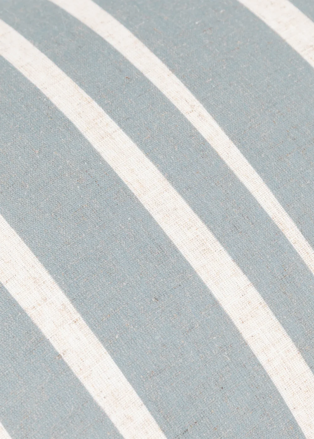 Furn Carmon Stripe Ruffle Blue Cushion (40 x 60 x 8 cm) - One Size Image 5