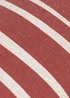 Furn Carmon Stripe Ruffle Red Cushion (40 x 60 x 8 cm) - One Size Image 5