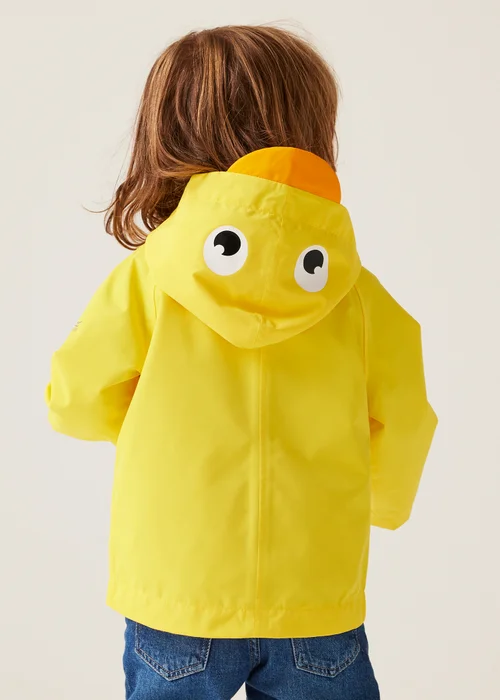 Regatta Lemon Kids Animal Lightweight Hydrofort Jacket (6 Months - 6 Years) - 6 - 12 months Image 2