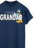 Disney Donald Duck Coolest Grandad Navy T Shirt - Small Image 2