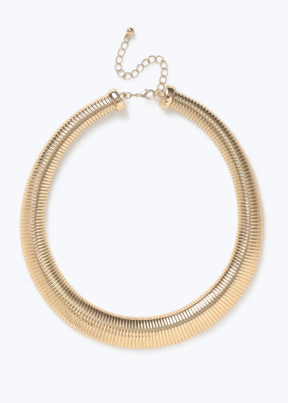 Muse Gold Ridge Torq Necklace - One Size Image 1