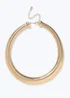 Muse Gold Ridge Torq Necklace - One Size Image 1