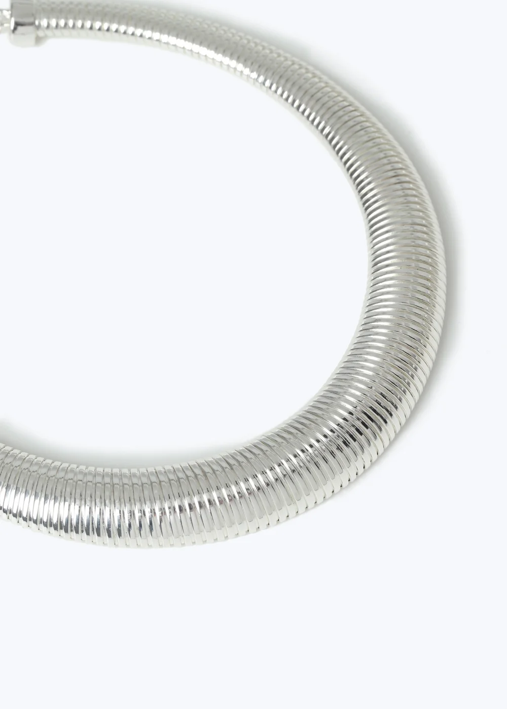 Muse Silver Ridge Torq Necklace - One Size Image 1