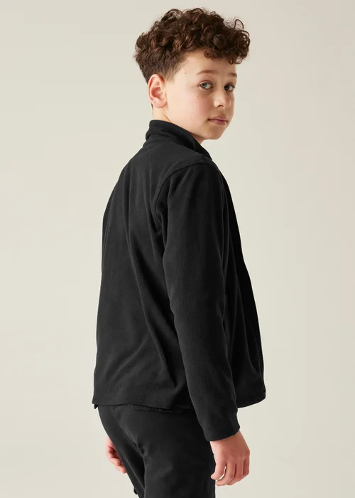 Regatta Black Kids King II Anti-Pill Symmetry Fleece (3-16 Years) - Age 14 Years Image 2