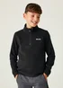 Regatta Black/ Black Kids Hot Shot II Anti-Pill Symmetry Fleece (3-16 Years) - Age 14 Years Image 1