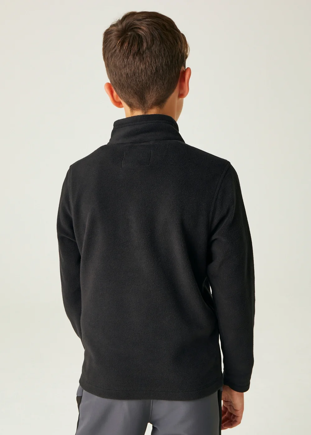 Regatta Black/ Black Kids Hot Shot II Anti-Pill Symmetry Fleece (3-16 Years) - Age 14 Years Image 2