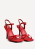 Linzi Empress Red Patent Stiletto Heeled Sandal - 4 Image 5