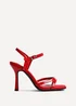 Linzi Empress Red Patent Stiletto Heeled Sandal - 4 Image 2