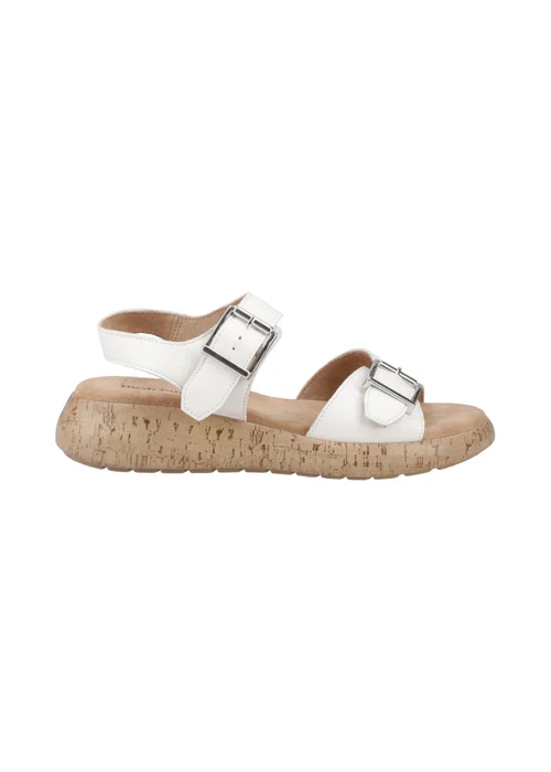 Hush Puppies Cream Alison Buckle Sandal - 5 Image 1