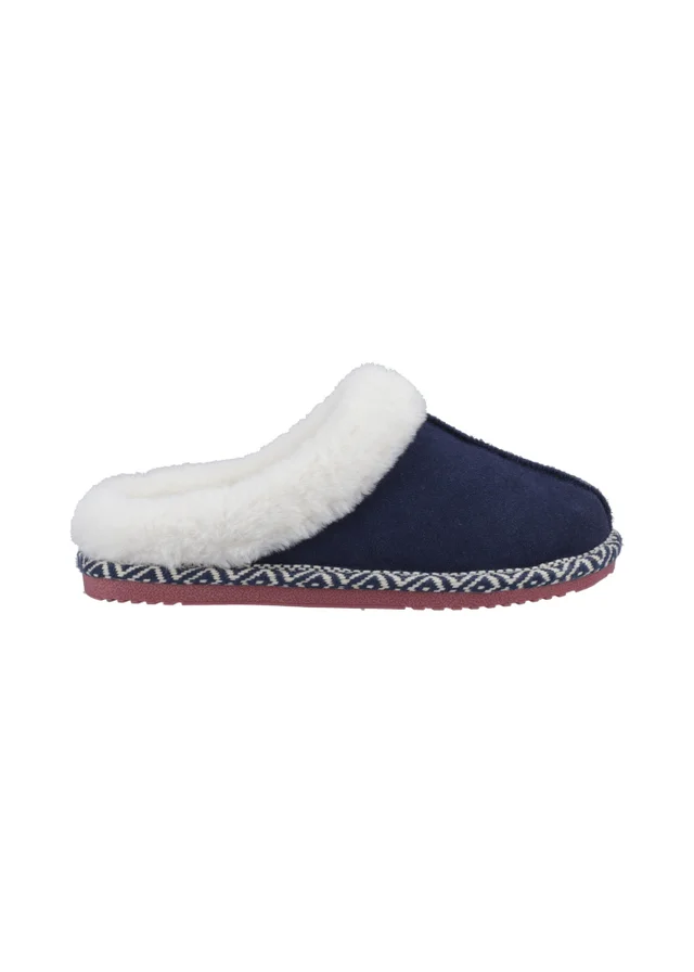Hush Puppies Navy Amara Slippers