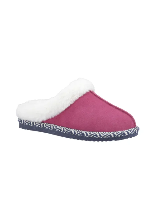Hush Puppies Pink Amara Slippers - Size 5 Image 2
