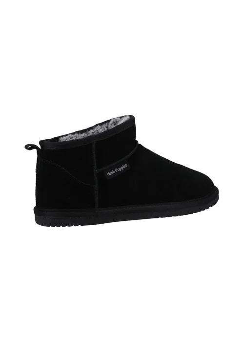 Hush Puppies Black Ashanti Slippers - Size 4 Image 3