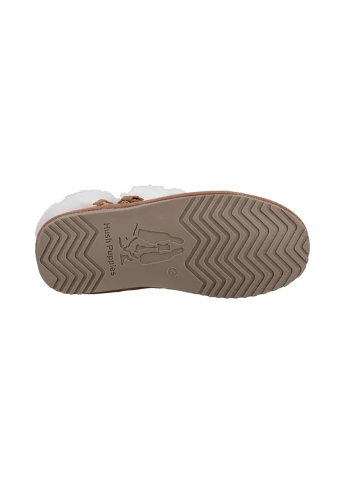 Hush Puppies Tan Ayana Slippers - Size 6 Image 4