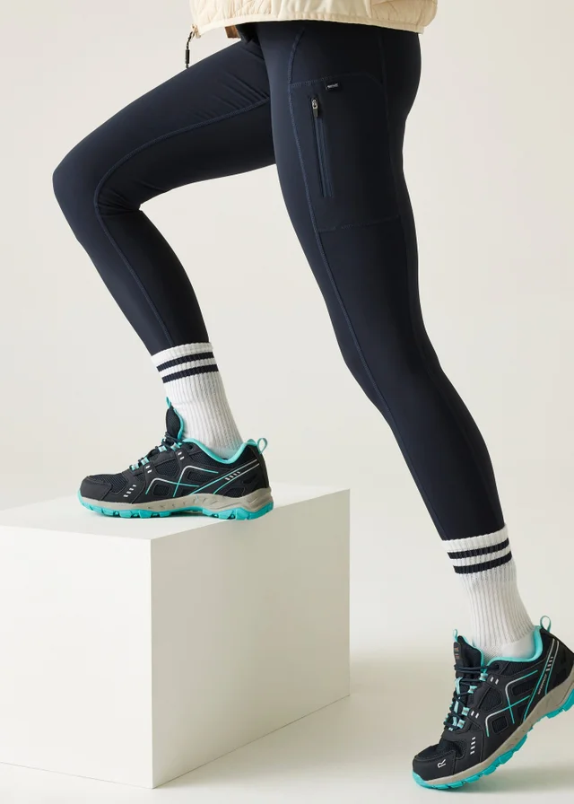 Regatta Navy Monira Water Repellent Isoflex Hiking Leggings