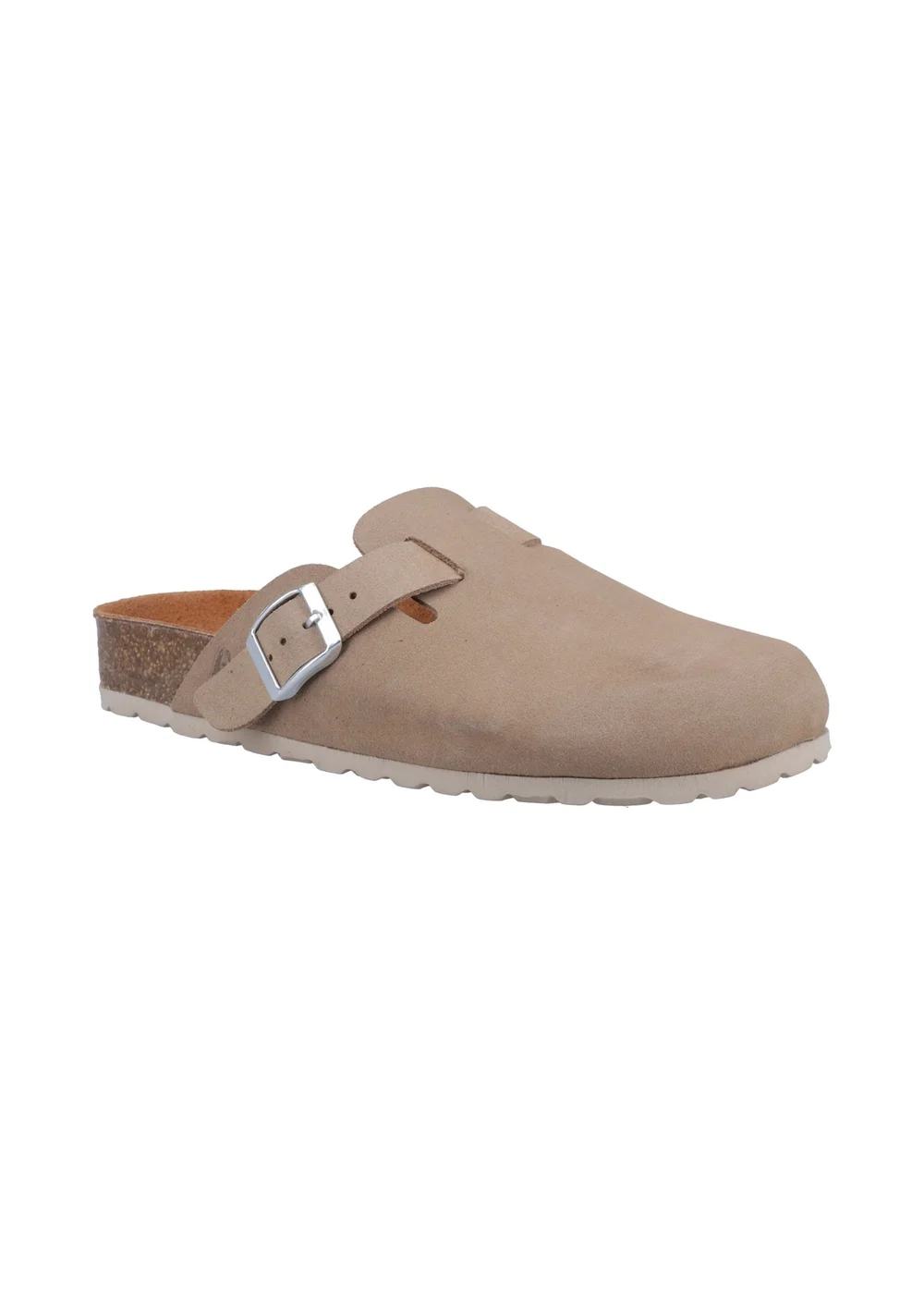 Hush Puppies Taupe Bailey Closed Toe Mule - Size 3 Image 2