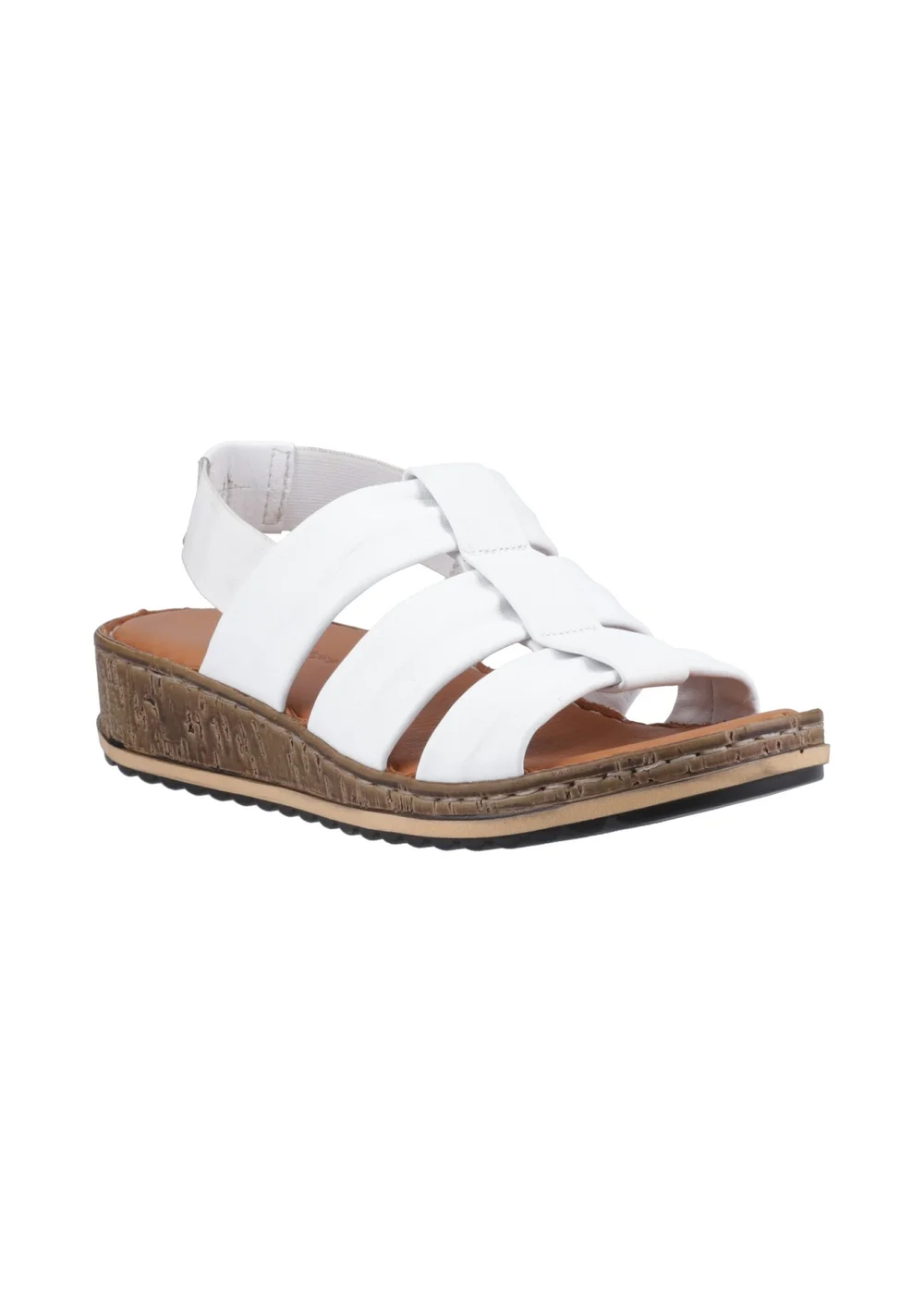 Hush Puppies White Eden Gladiator Sandal - Size 7 Image 2