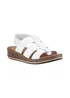 Hush Puppies White Eden Gladiator Sandal - Size 7 Image 2