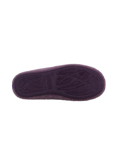 Hush Puppies Purple The Good Slipper - Size 4 Image 4