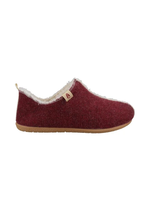 Hush Puppies Dark Red Good Slippers - Size 5 Image 1