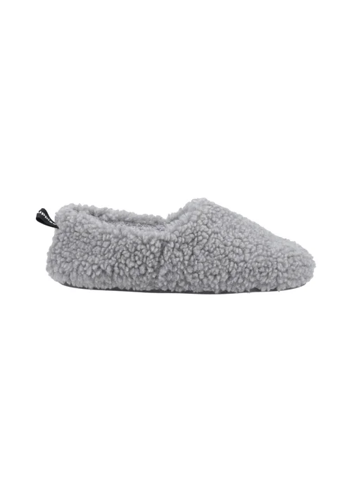 Hush Puppies Grey Emily Slippers - Size 4 Image 1