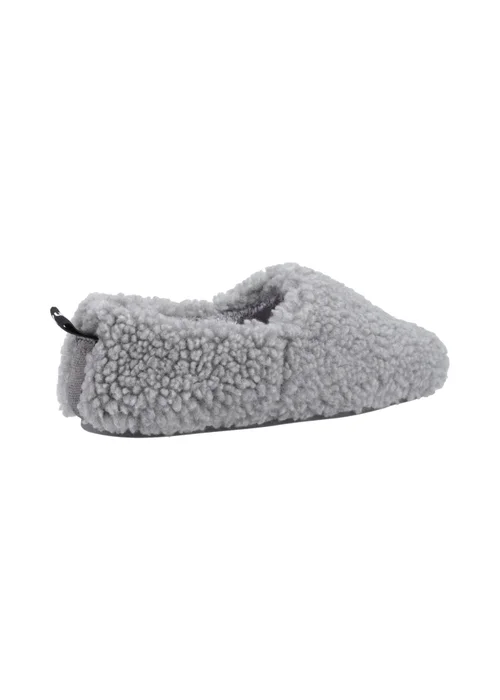 Hush Puppies Grey Emily Slippers - Size 4 Image 3