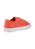 Hush Puppies Orange Freya Canvas Trainer - Size 4 Image 3
