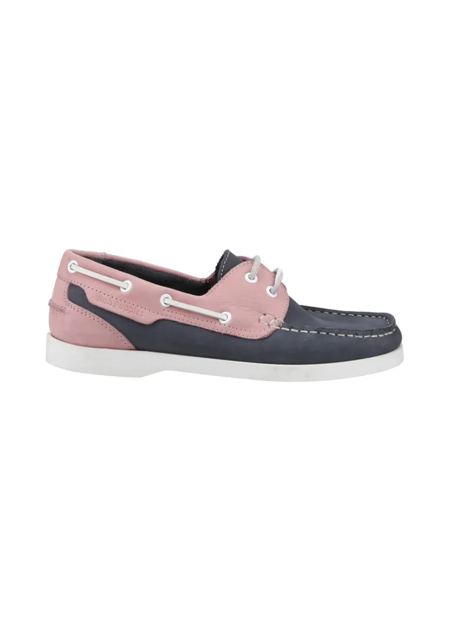 Hush Puppies Navy Isabel Boat Shoe