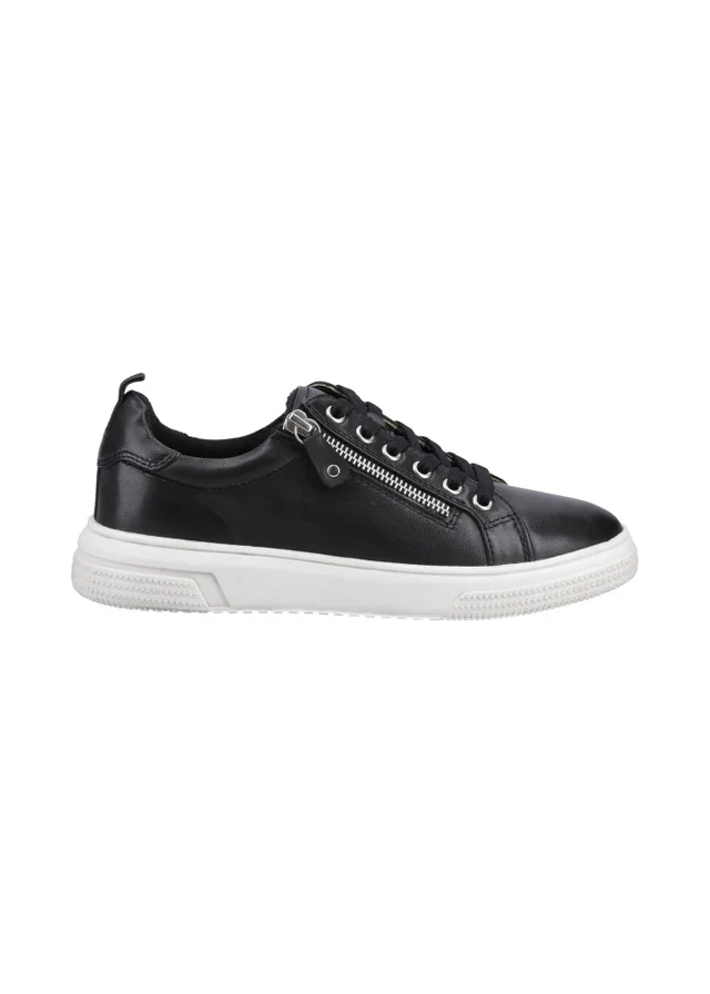 Hush Puppies Black Martha Trainer