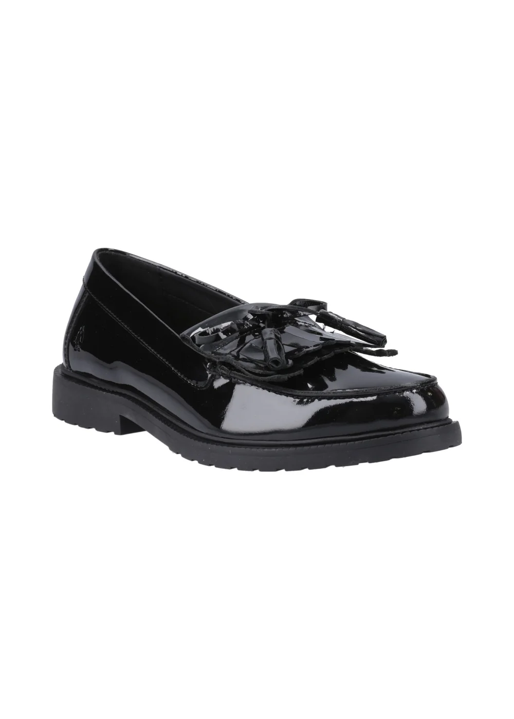 Hush Puppies Black Verity Kiltie Loafer Patent - Size 3 Image 2